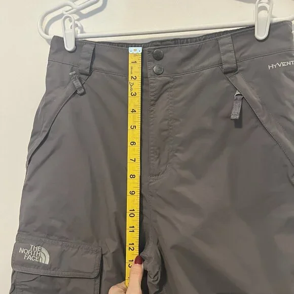 The North Face Boys Snow Ski Pants Size XL/TG Gray HyVent Waterproof Winter - Picture 5 of 12